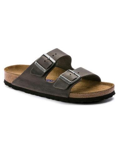 Birkenstock Arizona Soft Footbed Iron Sandal (Unisex) les ctes