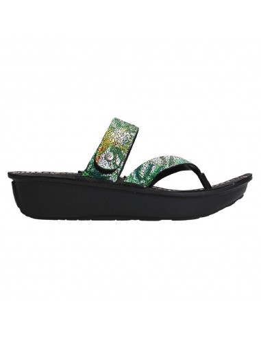 Wolky Tahiti Sandal Green Congo Suede (Women's) prix pour 