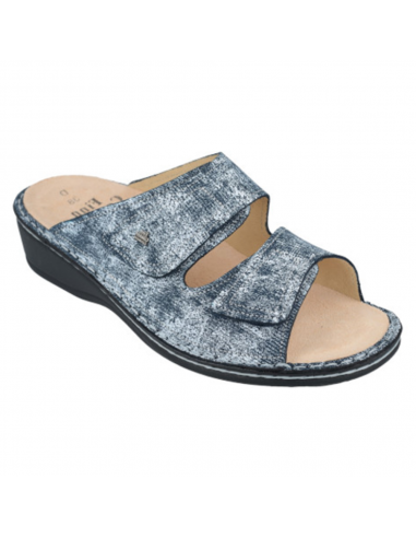 Finn Comfort Jamaika-S Marine Isotta Slide-On Sandal (Women's) de technologie