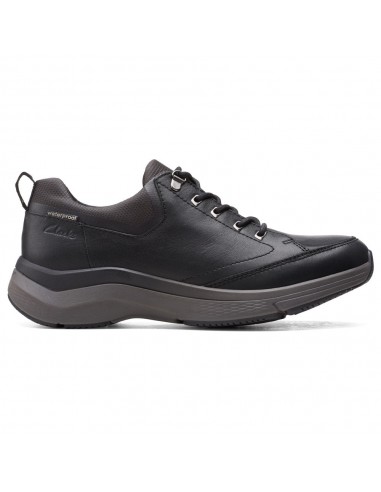 Clarks Wave 2.0 Vibe Black Leather (Men's) la colonne vertébrale