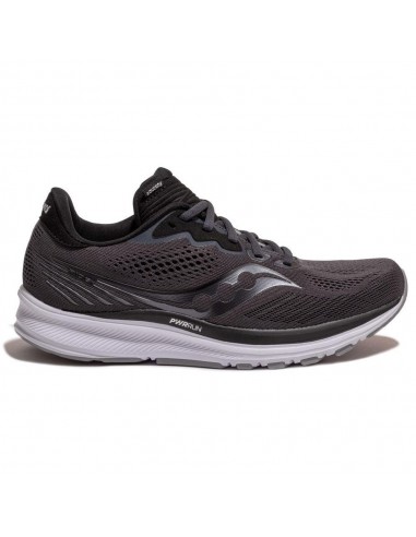 Saucony Ride 14 Charcoal/Black Athletic Shoe (Women's) 50% de réduction en Octobre 2024