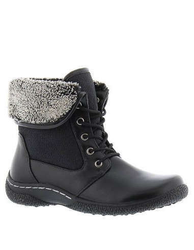 Wanderlust Danette Tie Boot Black (Women's) basket pas cher