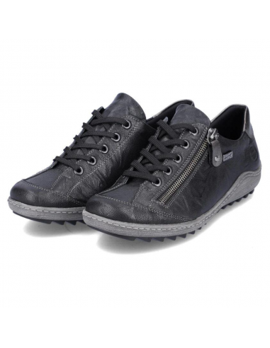 Remonte R1402 Liv 02 Black Leather Sneaker (Women's) shop