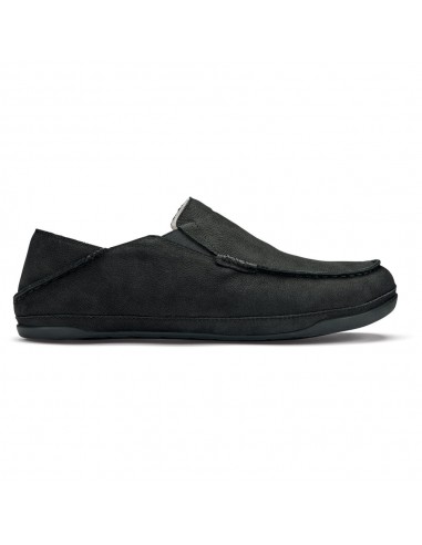 OluKai Kīpuka Hulu Indoor/Outdoor Slipper Black (Men's) JUSQU'A -70%! 