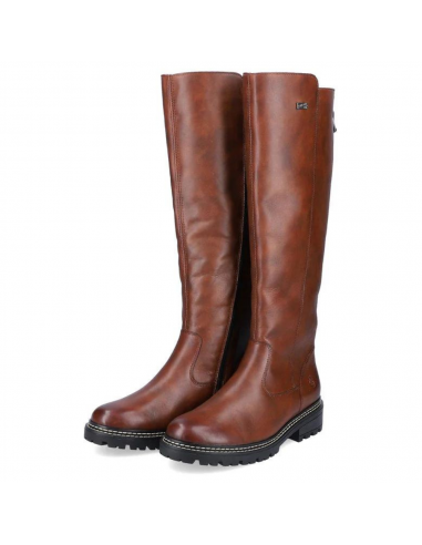 Remonte D0B72-22 Stefanie 72 Tall Boot Chestnut Leather (Women's) rembourrage situé sous