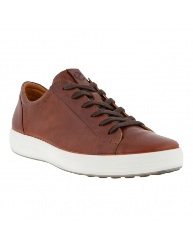 Ecco Soft 7 City Cognac Sneaker (Men's) Dans la société mordern