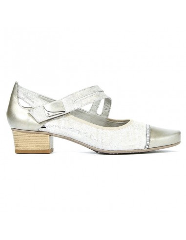 Dorking Triana 7760 Heel White Metalic (Women's) de l' environnement