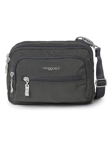 Baggallini Triple Zip Bagg Charcoal (Women's) Voir les baskets