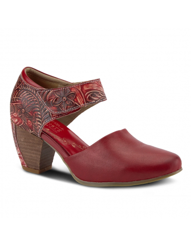 L'Artiste By Spring Step Toolie Red Leather (Women's) Amélioration de cerveau avec