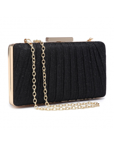 Dasein Glistening Frosted Black Evening Clutch (Women's) Toutes les collections ici