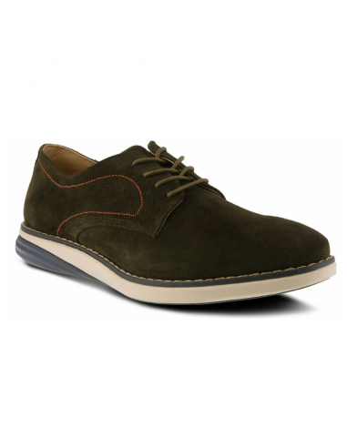 Spring Step Patrick Olive Suede Shoe (Men's) Venez découvrir notre 