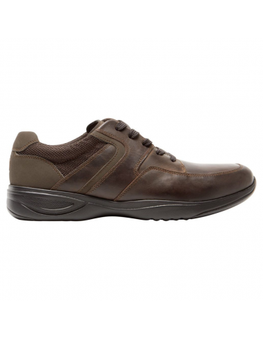 Rockport Metro Path Lace Brown Leather Shoe (Men's) Amélioration de cerveau avec