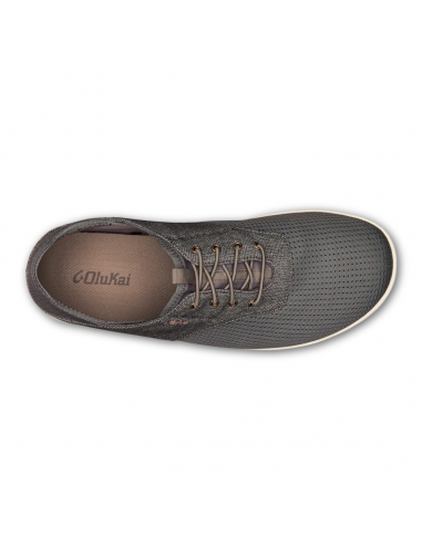 OluKai Nohea Moku Charcoal/Clay Boat Shoe (Men's) rembourrage situé sous