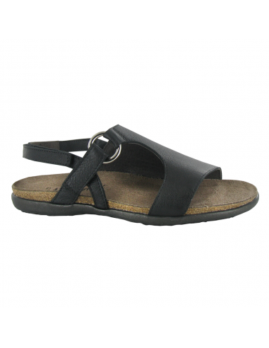 Naot Olivia Sandal Black Leather (Women's) brillant des détails fins