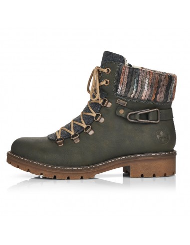 Rieker Sabrina 31 Combat Boot Green (Women's) Toutes les collections ici