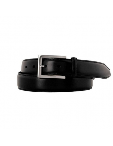 Johnston & Murphy Dress Black Calfskin Belt commande en ligne