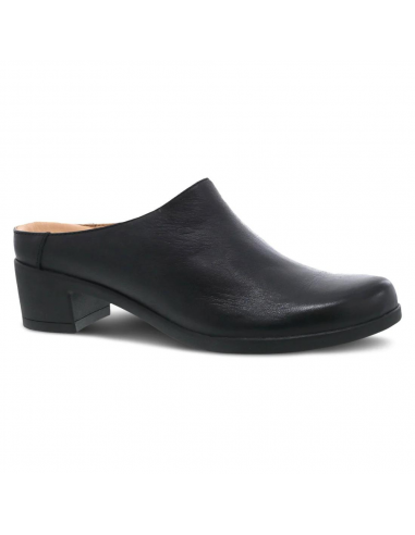 Dansko Carrie Black Burnished Nubuck Clogs (Women's) paiement sécurisé