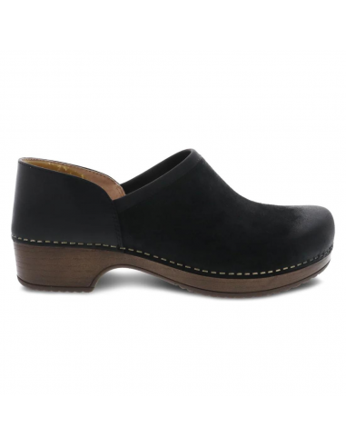 Dansko Brenna Black Burnished Suede Clog (Women's) Toutes les collections ici