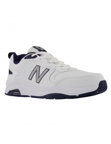 New Balance MX857V3 White/Navy/Rain Cloud Athletic Shoe (Men's) de votre