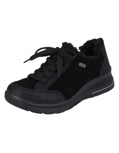 Rieker Eike 02 Black Velvet Sneakers (Women's) du meilleur 