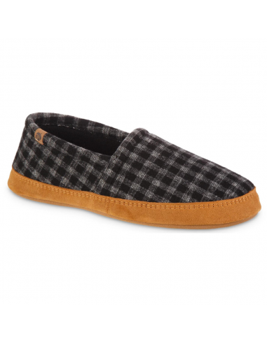 Acorn Moc-M Black Plaid Moccasin (Men's) pas chere