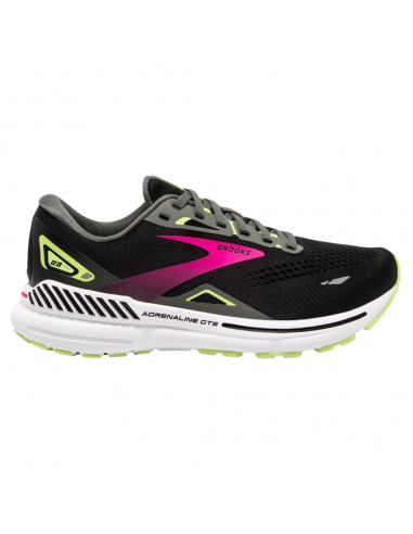 Brooks Adrenaline GTS 23 Black/Gunmetal/Sharp Green Running Shoe (Women's) vous aussi creer 