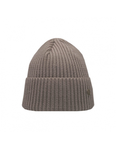 Superyellow Hannah Beige Merino Wool Beanie (Unisex) en stock