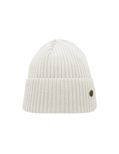 Superyellow Hannah Off-White Merino Wool Beanie (Unisex) Venez acheter