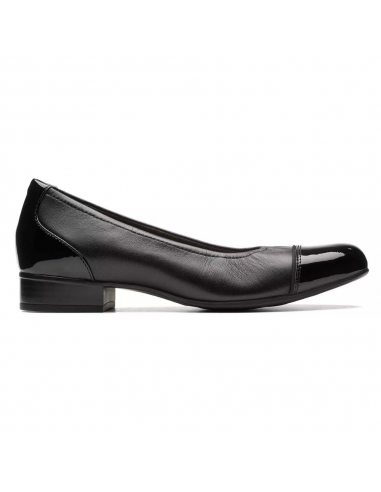 Clarks Juliet Step Black Leather Slip-On (Women's) vous aussi creer 