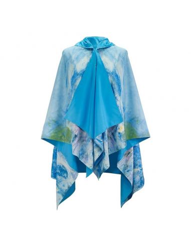 Galleria Enterprises Monet Waterlilies Reversible Rain Cape (Women's) Par le système avancé 