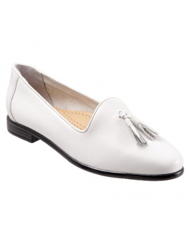 Trotters Liz Tassel White Leather Loafer (Women's) acheter en ligne