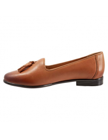 Trotters Liz Tassel Luggage Leather Loafer (Women's) Les magasins à Paris et en Île-de-France