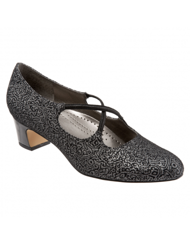 Trotters Jamie Black Silver Pump (Women's) shop