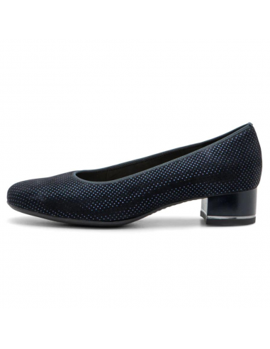 Ara Gabrielle Midnight Blue Suede Pump (Women's) Profitez des Offres !