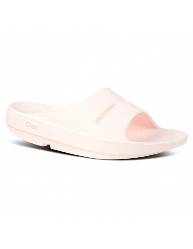 OOFOS OOahh Slide Blush Sandal (Unisex) Le MVP de beaucoup