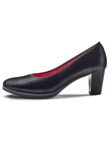 Ara Ophelia Black GlenKid Pump (Women's) le des métaux précieux