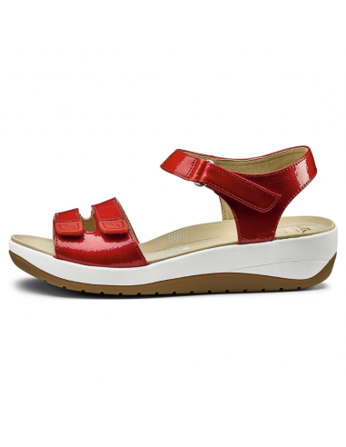 Ara Naia Red Leather Sandal (Women's) commande en ligne