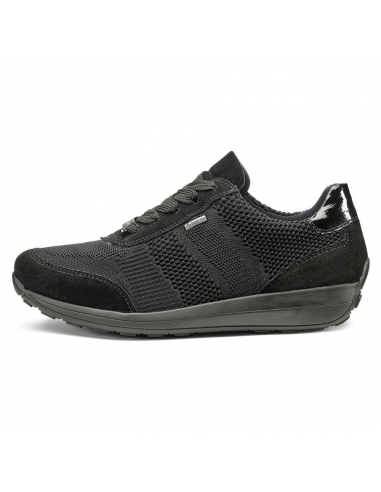 Ara Oakes Black Woven Stretch Combo Sneaker (Women's) online