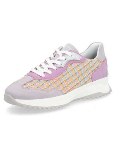 Rieker W1300 Dhara Pastel Multi Leather Sneaker (Women's) les ctes