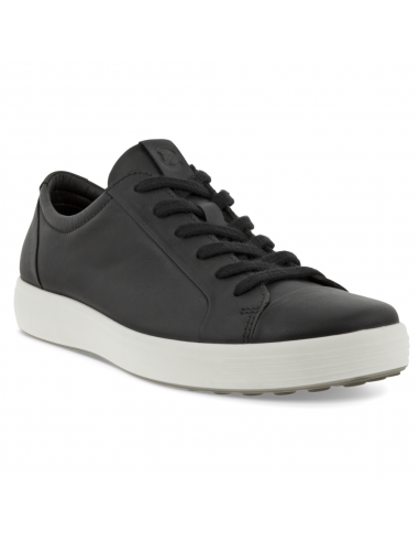 Ecco Soft 7 City Black Sneaker (Men's) Amélioration de cerveau avec