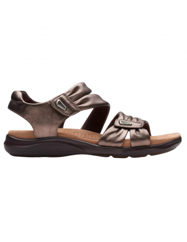 Clarks Kitly Ave Bronze Leather Sandal (Women's) ouvre sa boutique