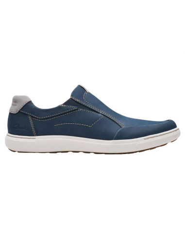 Clarks Mapstone Step Navy Nubuck (Men's) JUSQU'A -70%! 