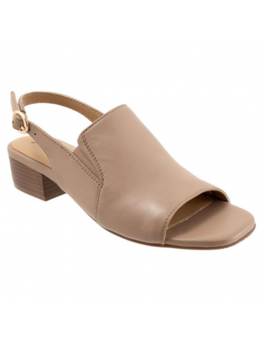 Trotters Nila Taupe Leather Sandal (Women's) Les magasins à Paris