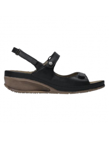 Wolky Pica Biocare Black Sandal (Women's) de l' environnement