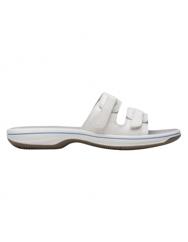 Clarks Breeze Piper White Sandal (Women's) Venez acheter