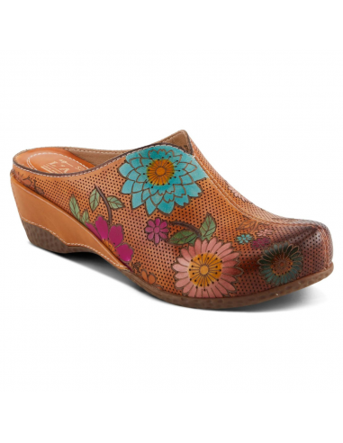 L'Artiste By Spring Step Chienti Camel Multi Clog (Women's) Comparez plus de prix