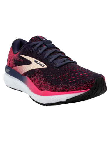 Brooks Ghost 16 Peacoat/Raspberry/Apricot Running Shoe (Women's) shop