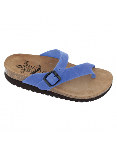 Sabatini Natalia 2101 Cobalt Pluma Flip Flop (Women's) Par le système avancé 