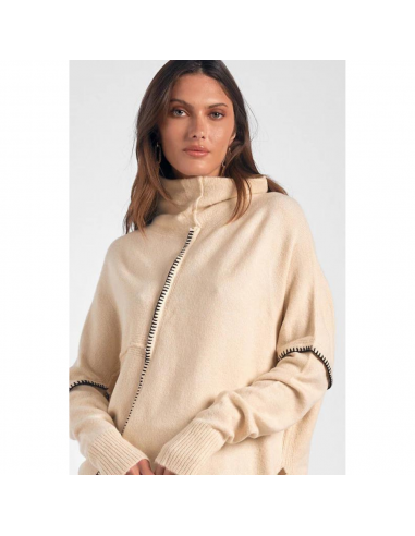 Elan Asymmetric Beige Sweater (Women's) suggérées chez