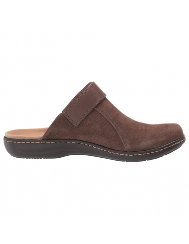 Clarks Laurieann Strap Taupe Suede Clog (Women's) Jusqu'à 80% De Réduction